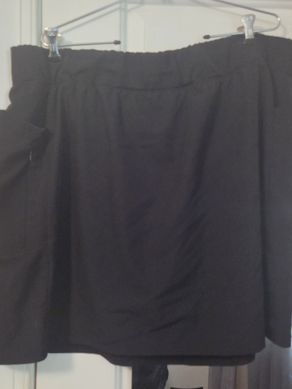 RBX Black A-Line Skirt with Elastic Waist